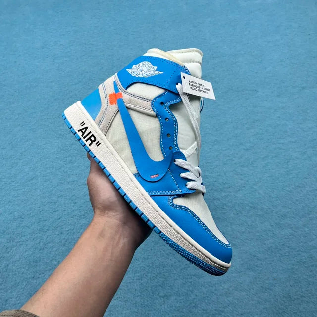 Off-White x Air Jordan 1 High UNC Blue (SW002)