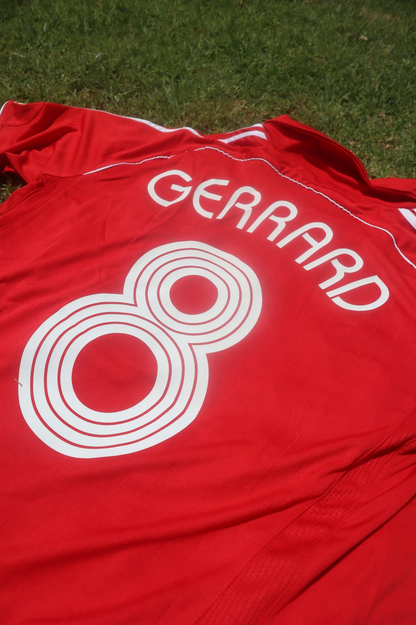 Liverpool FC 06/07 Home Jersey (Adidas) - GERRARD 8