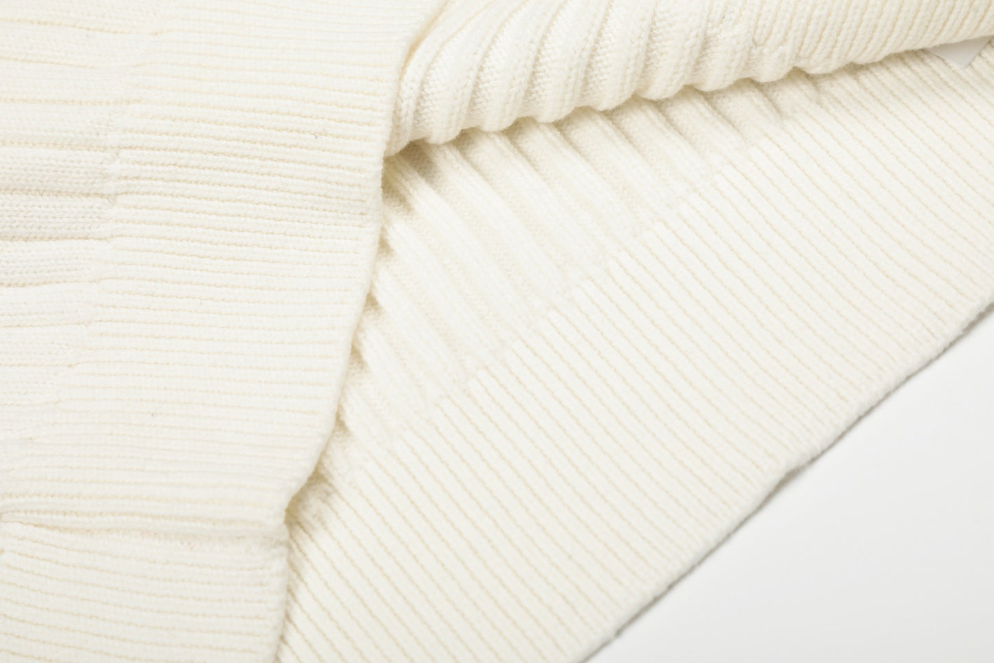 Polo Ralph Lauren Ribbed Wool Quarter Zip Sweater (SW068)