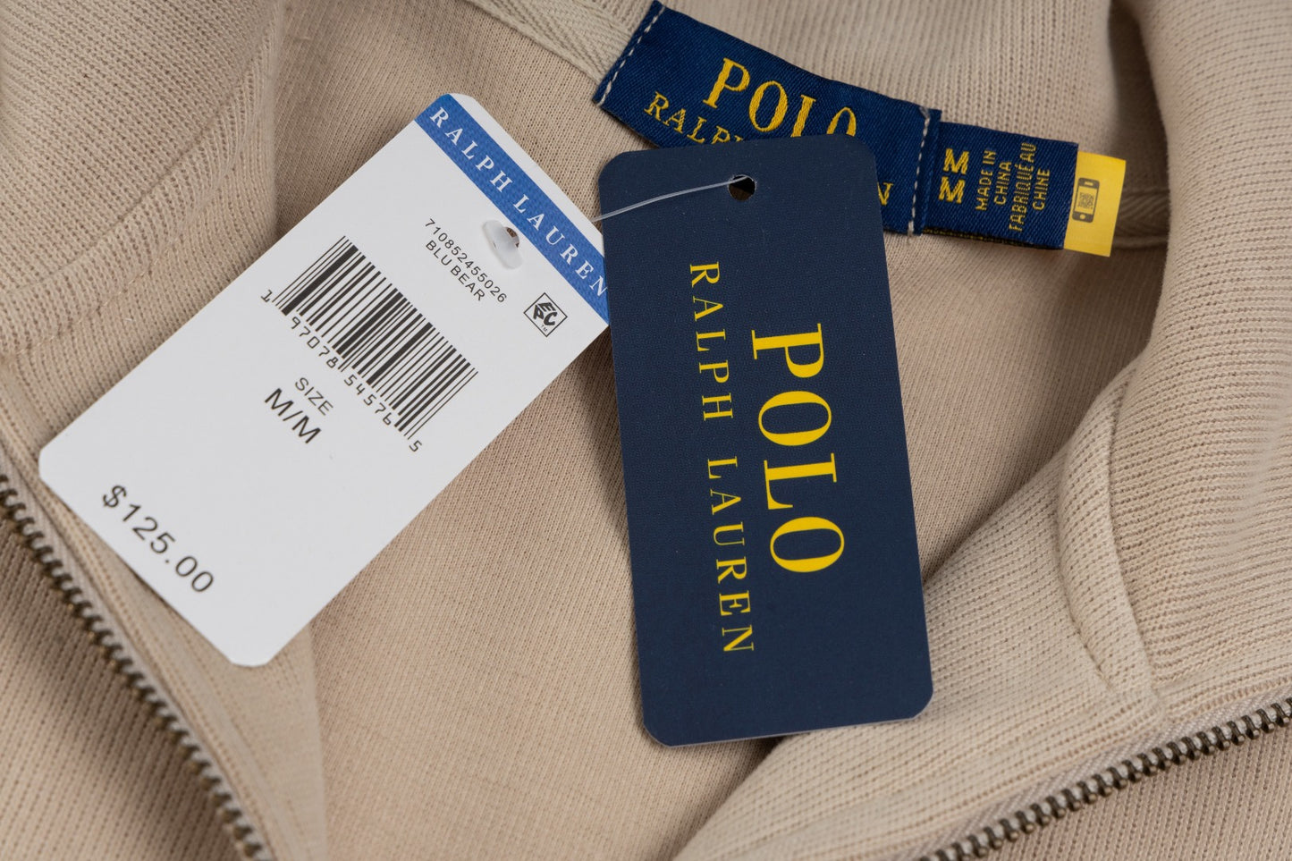 Polo Ralph Lauren Quarter Zip Sweater (SW067)