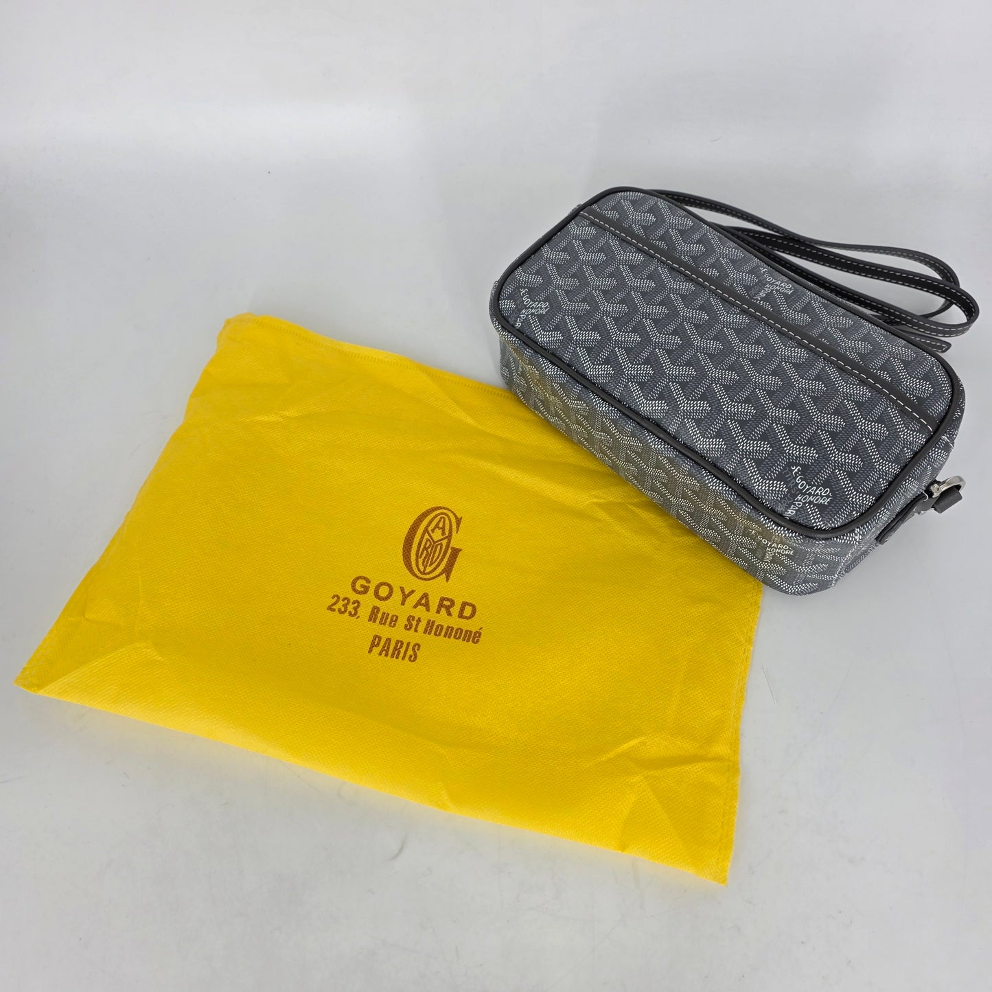 Goyard Cap Vert Crossbody Bag - Grey