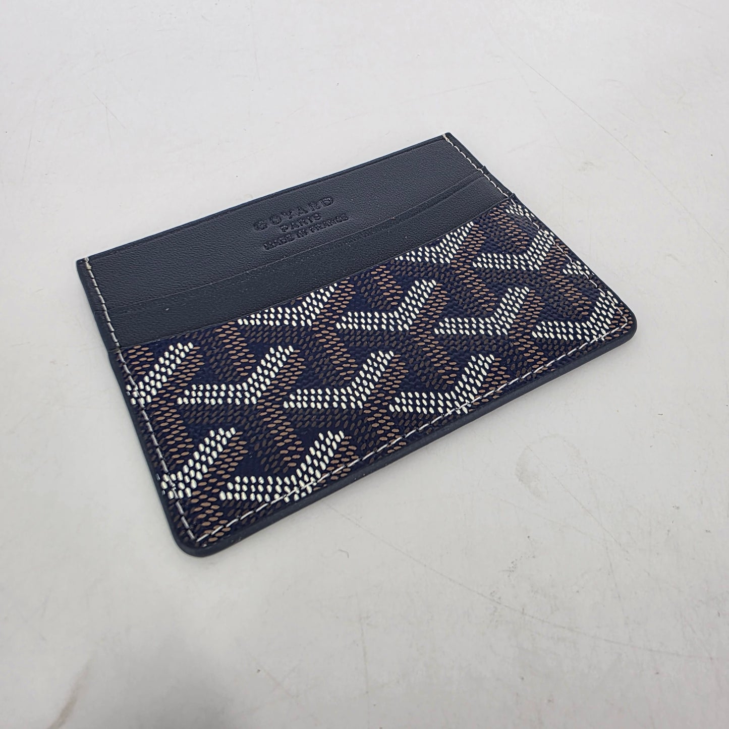 Goyard Saint Sulpice Cardholder - Navy