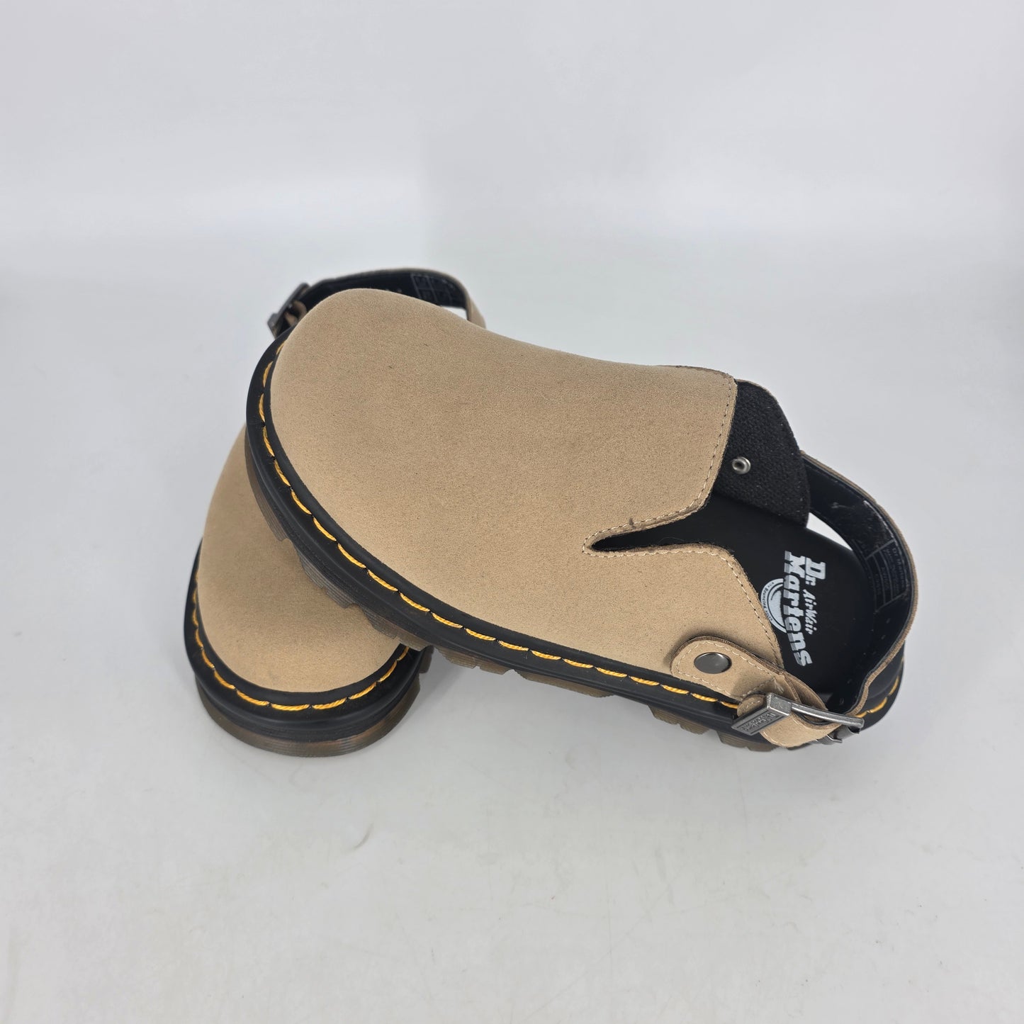 Dr. Marten ZebZag Mules - Brown (UK5.5) [NO BOX]