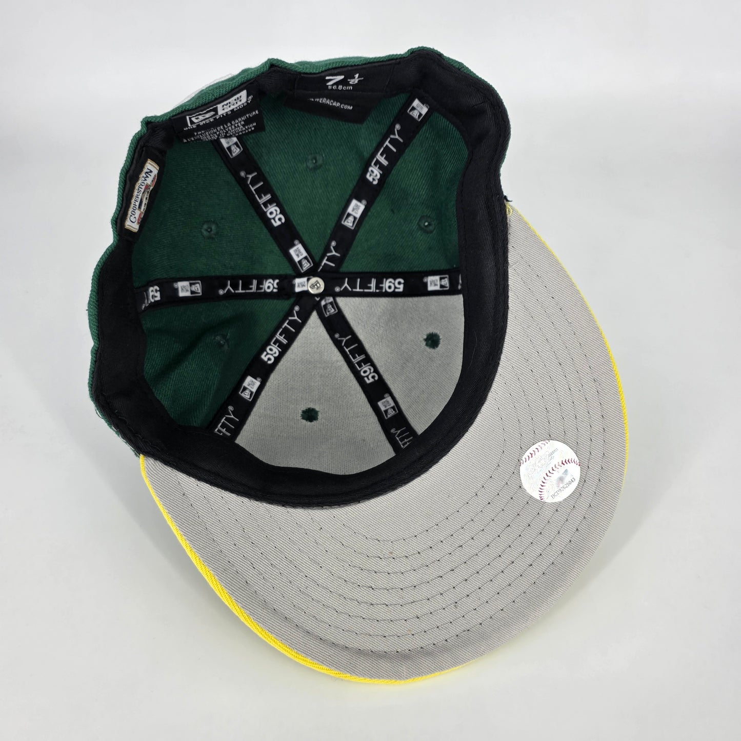 New Era 9FIFTY Oakland's Athletics Green & Yellow Cap (56.8 cm)