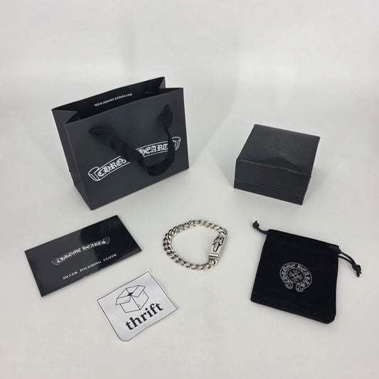 Chrome Hearts 925 Sterling Silver Bracelet - Cuban