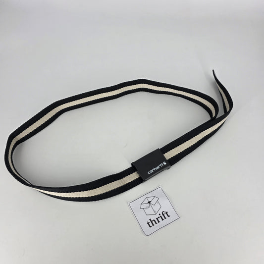Carhartt Material Belt - Black & White Stripe