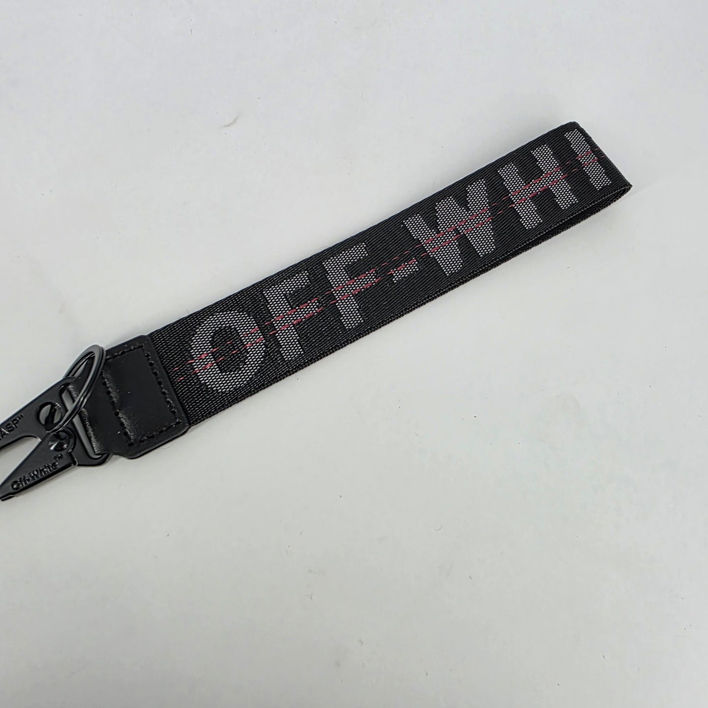 Off-White Belt Keychain - Black