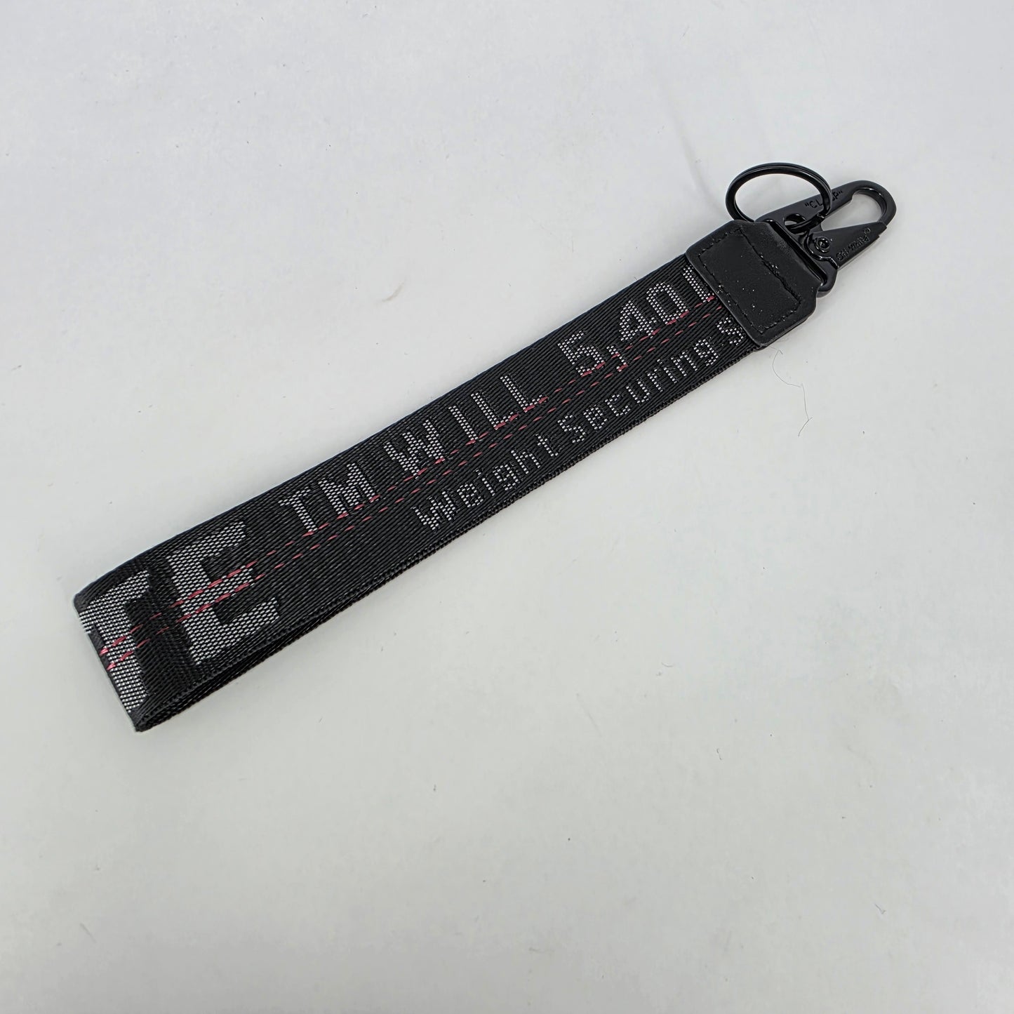Off-White Belt Keychain - Black