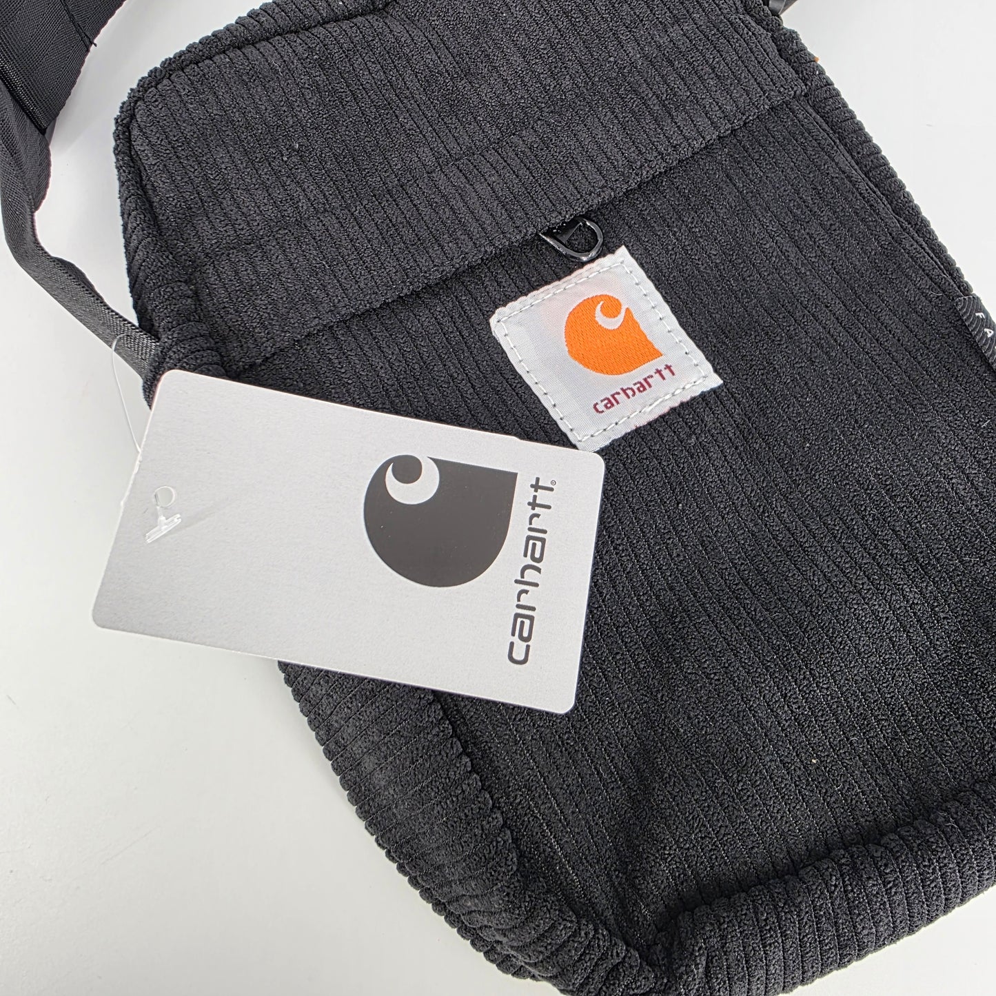 Carhartt WIP Cord Shoulder Bag - Black