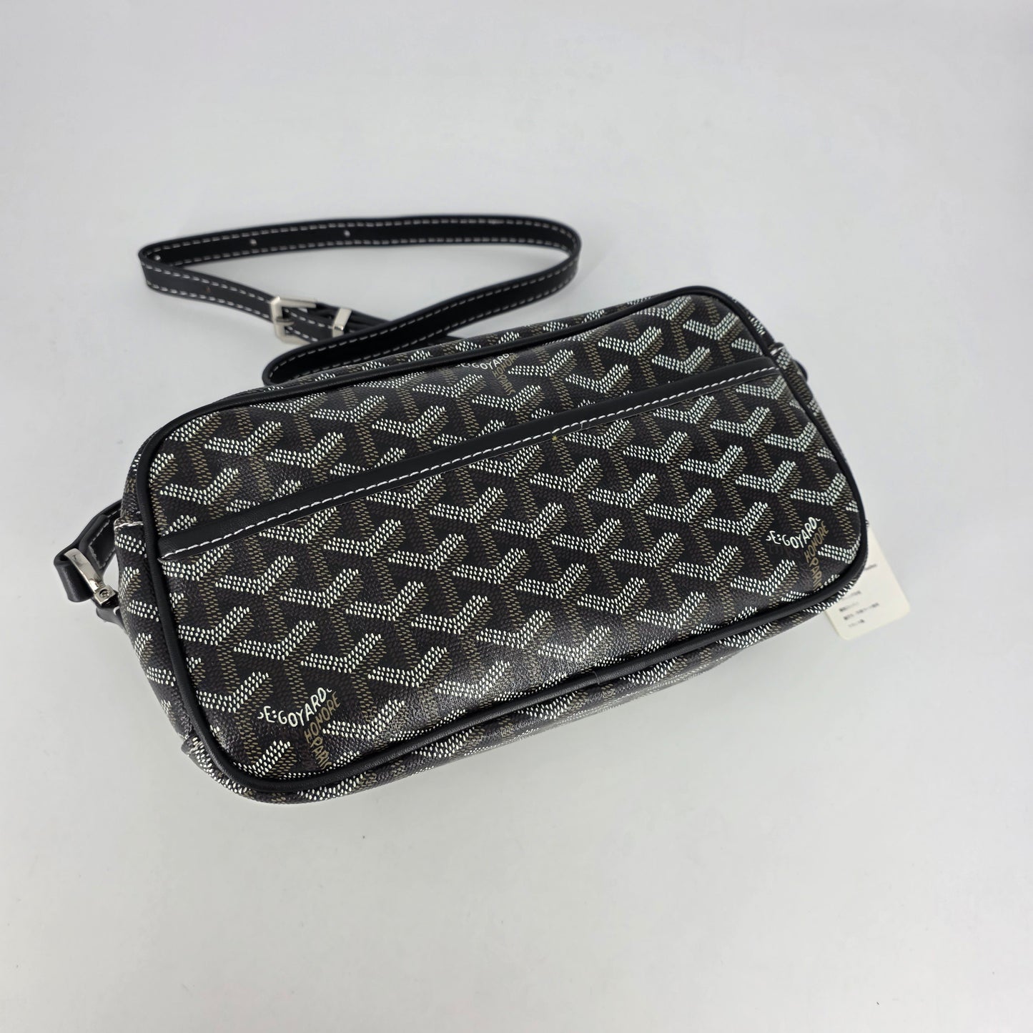 Goyard Cap Vert Crossbody Bag - Black