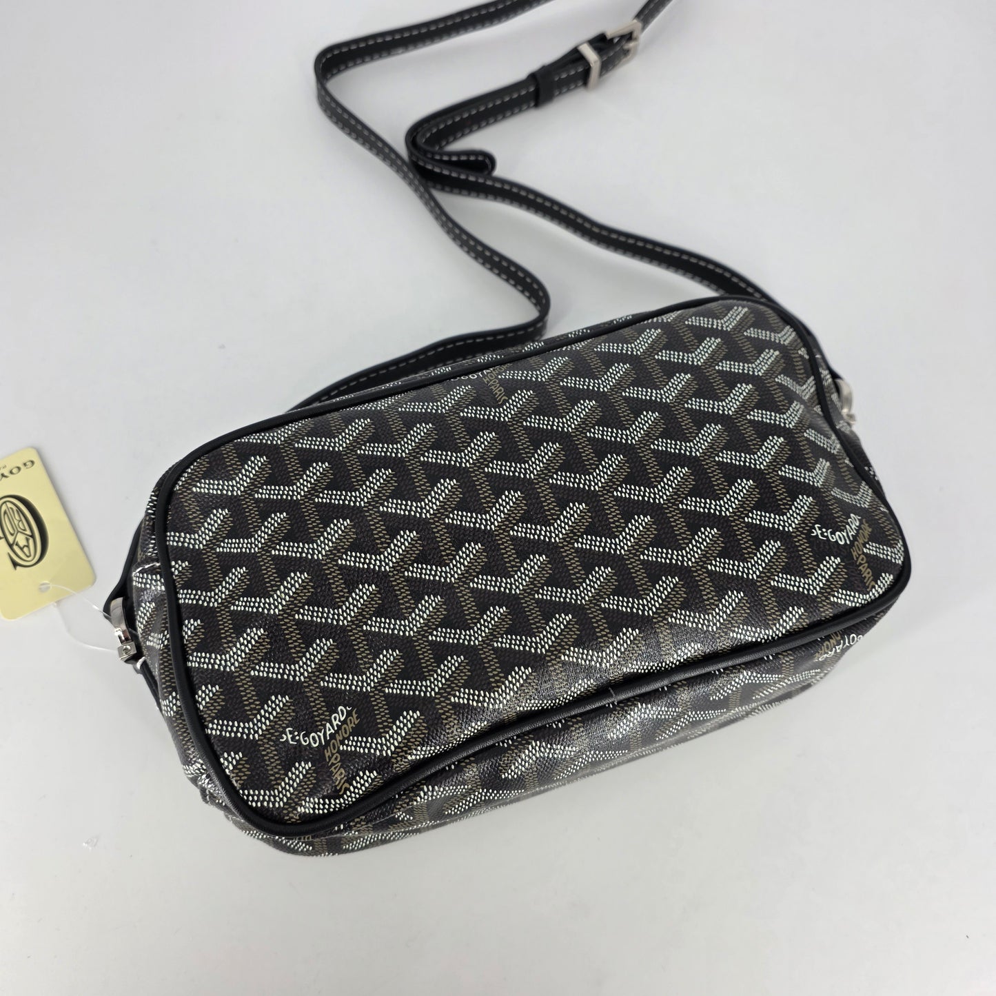 Goyard Cap Vert Crossbody Bag - Black