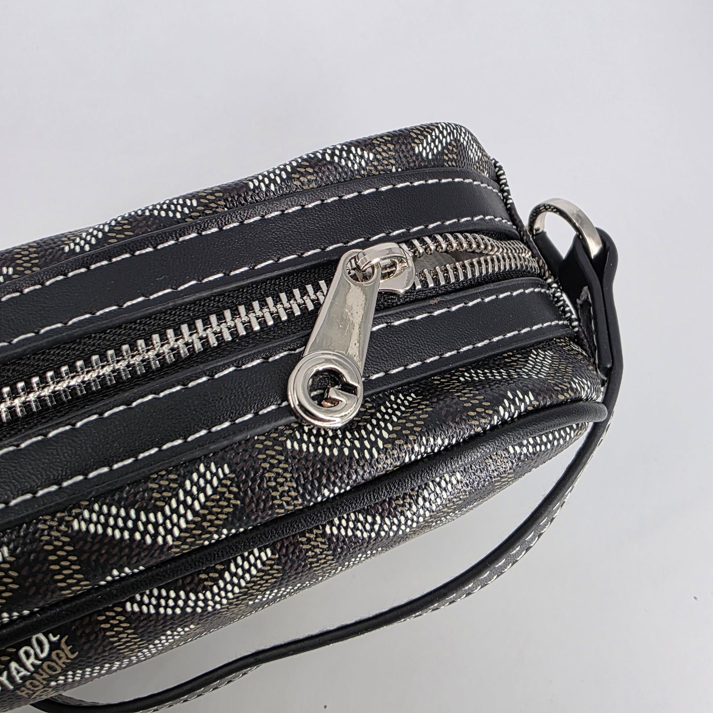 Goyard Cap Vert Crossbody Bag - Black