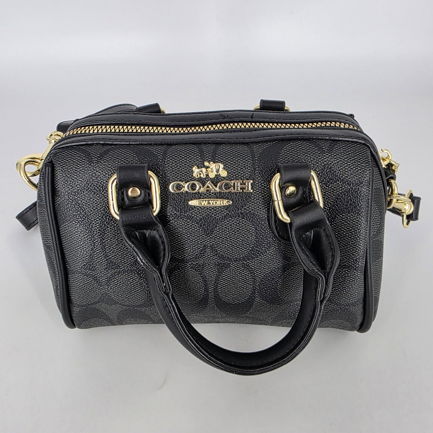 Coach Mini Rowan Satchel - Black