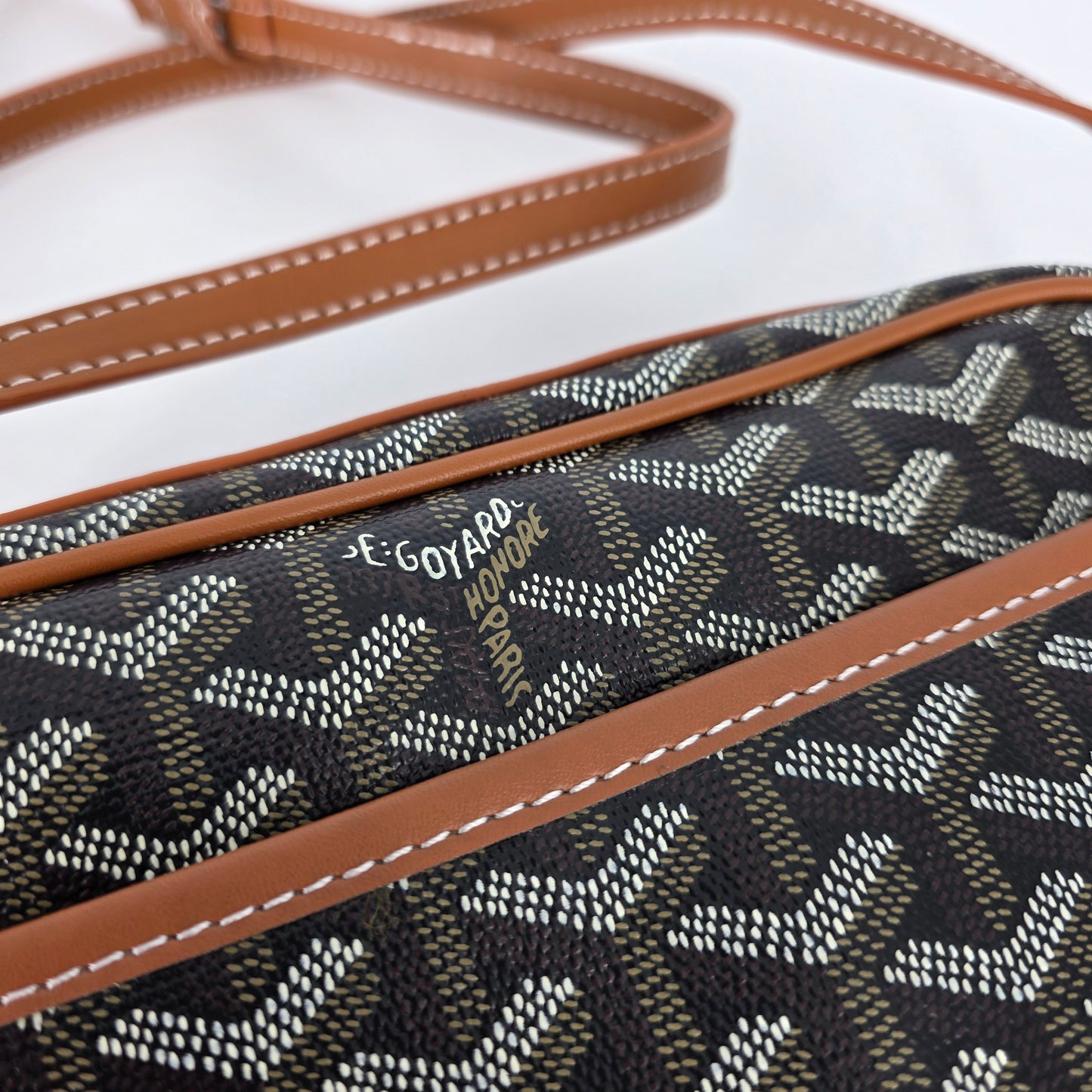 Goyard Cap Vert Crossbody Bag - Natural