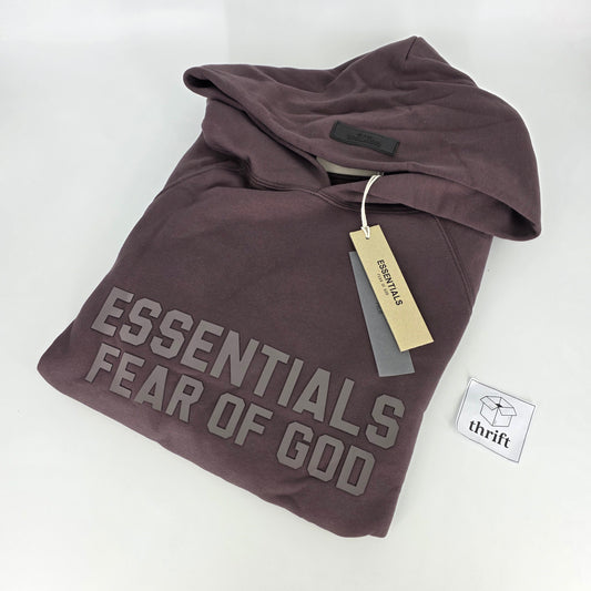 FOG Essentials Raglan Hoodie - Plum (L)