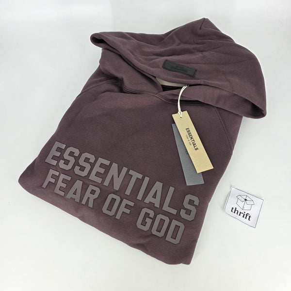 FOG Essentials Raglan Hoodie - Plum (L)