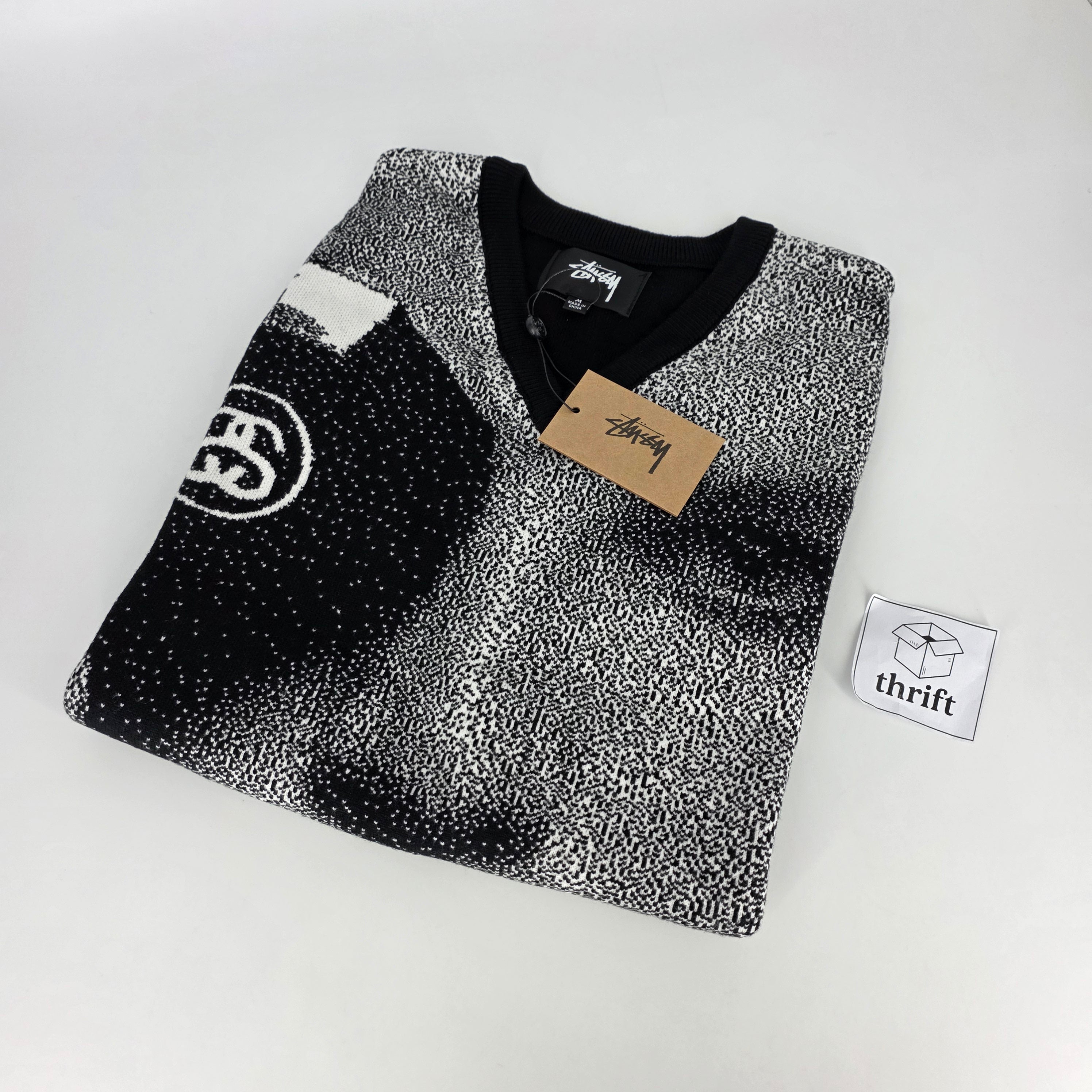 Stussy Photo Jacquard Sweater Vest (M) – Importo S.A.