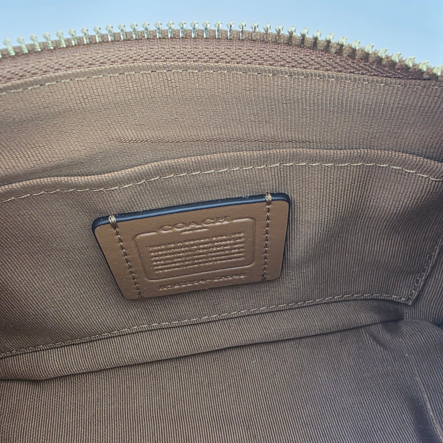 Coach Teri Shoulder Bag - Signature Canvas