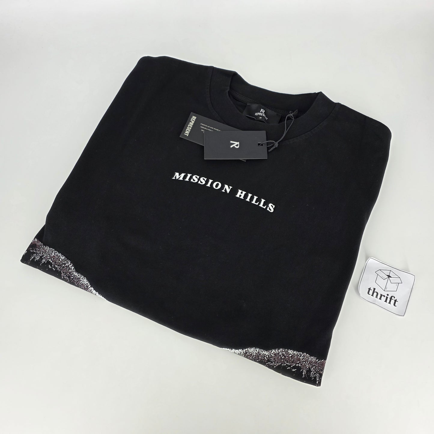 Represent Mission Hills Bear Tee - Black (M, L)