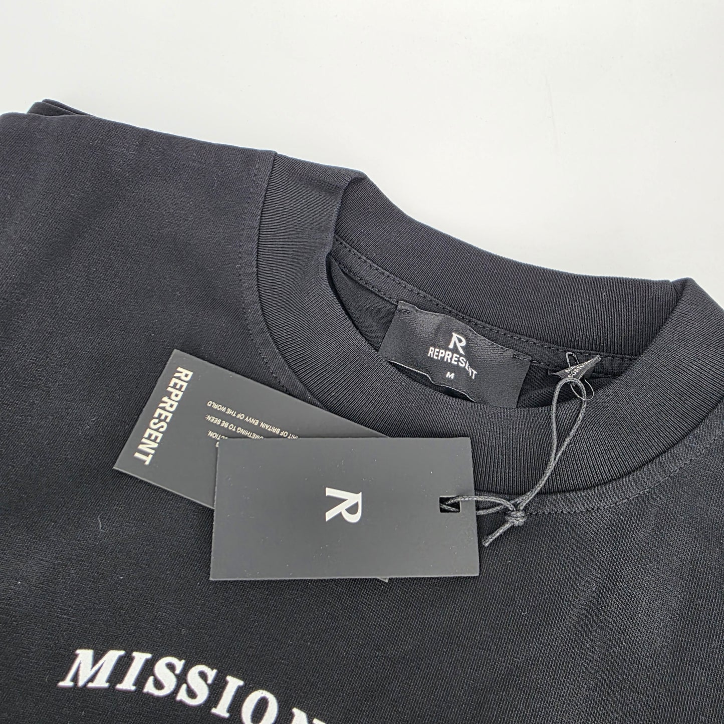 Represent Mission Hills Bear Tee - Black (M, L)
