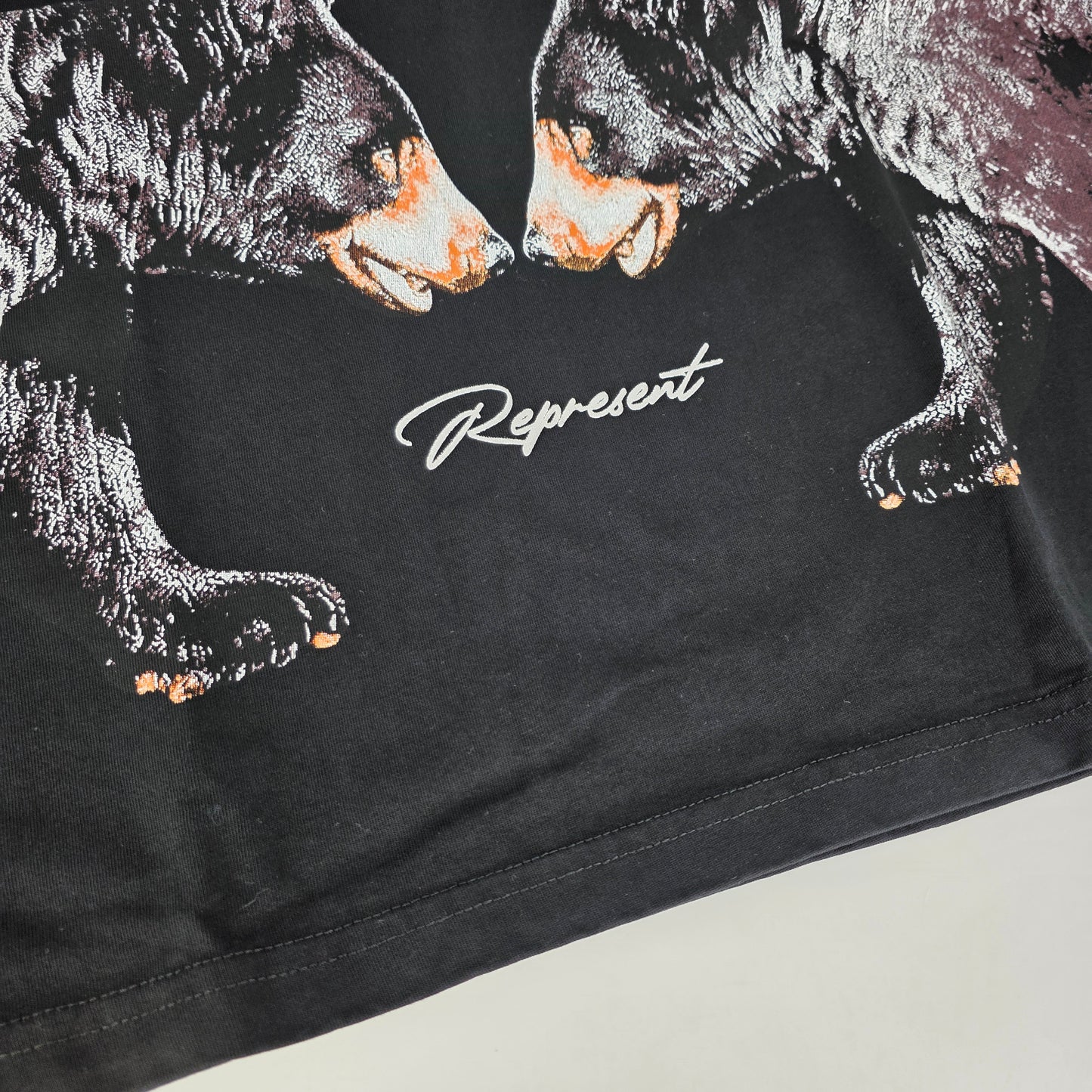 Represent Mission Hills Bear Tee - Black (M, L)