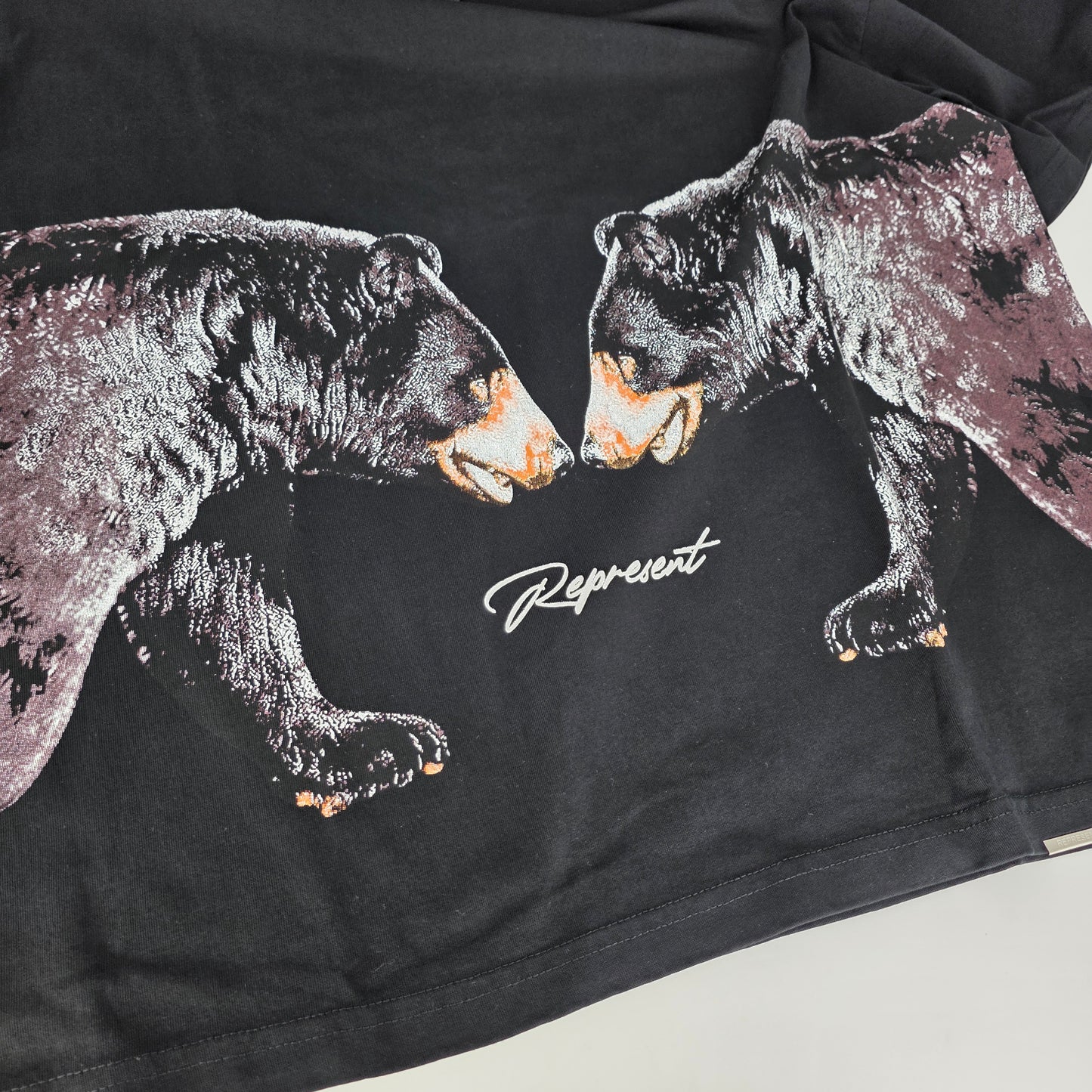 Represent Mission Hills Bear Tee - Black (M, L)