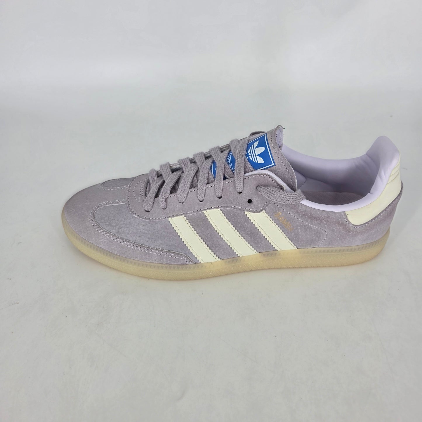 Adidas Samba - Silver Dawn Chalk (UK9.5)