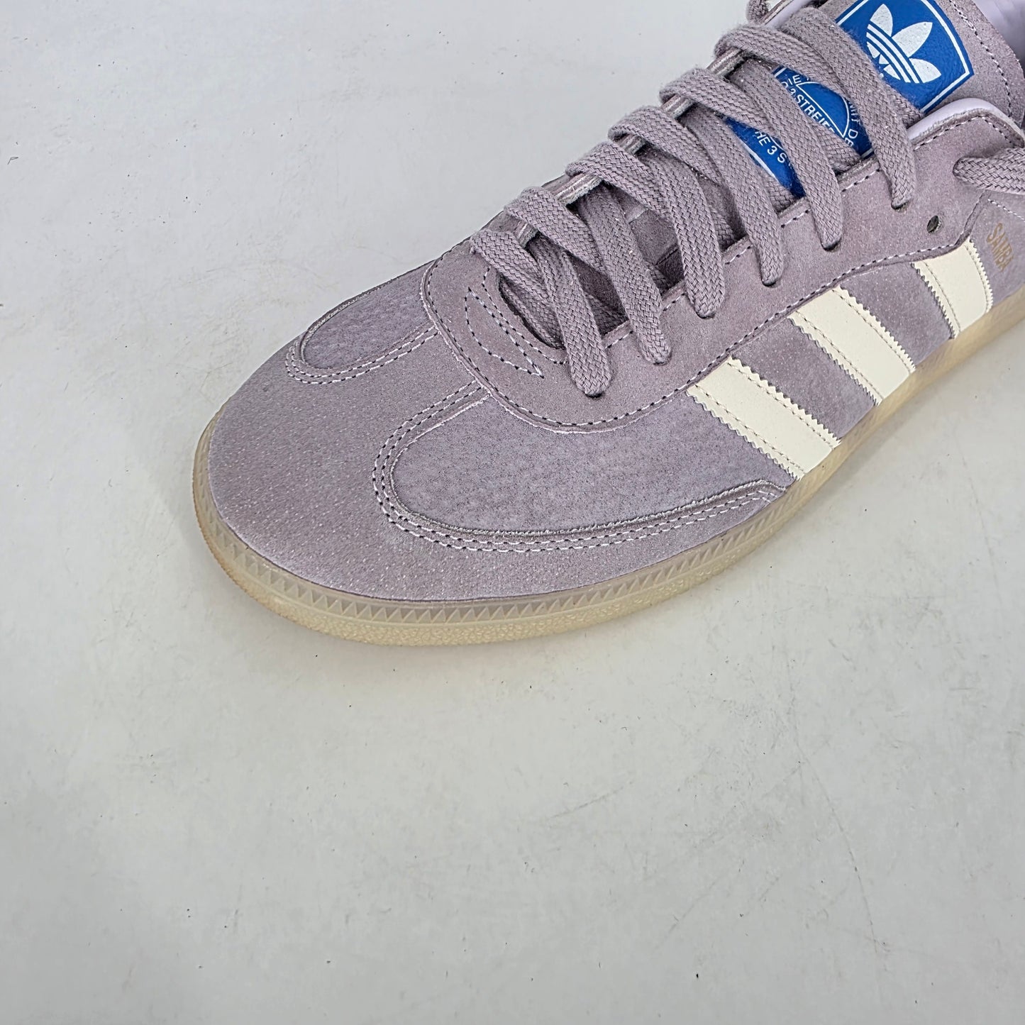 Adidas Samba - Silver Dawn Chalk (UK9.5)