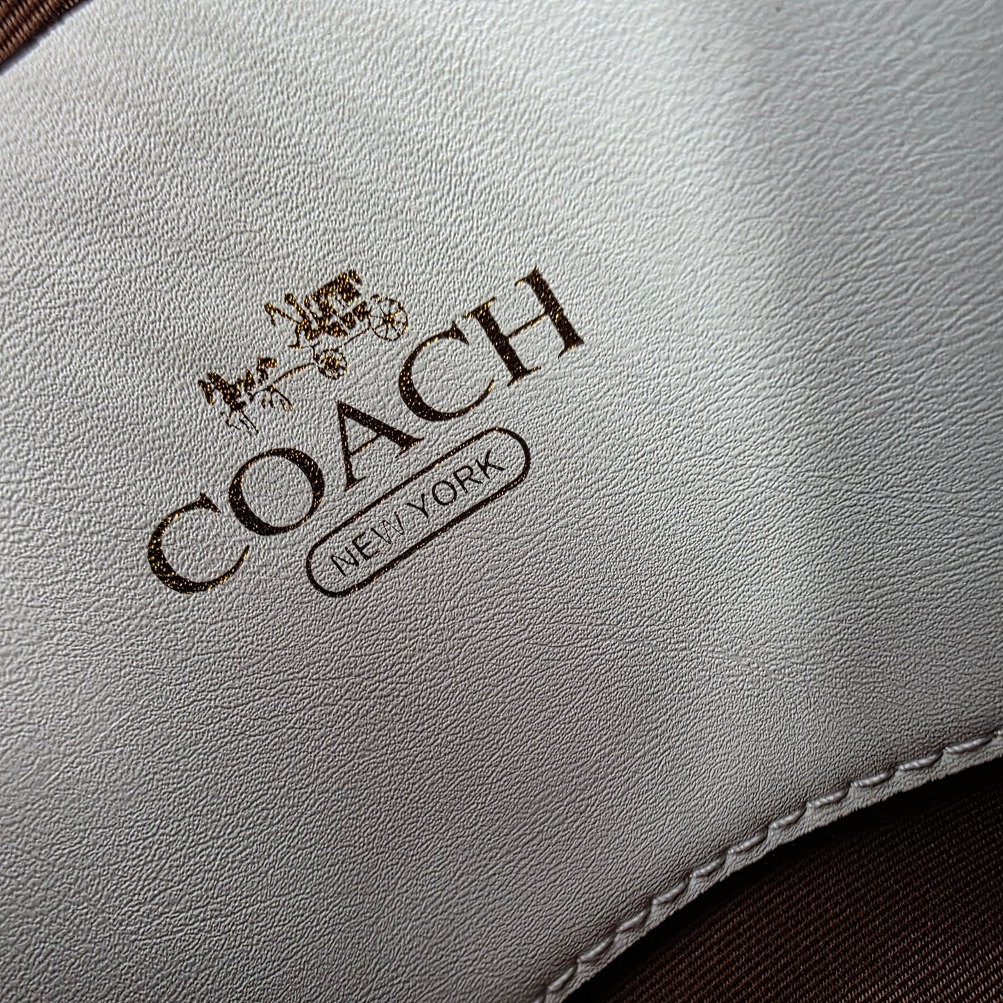 Coach Mini Rowan Satchel - White