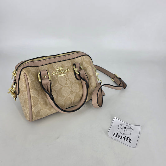 Coach Mini Rowan Satchel - Sand