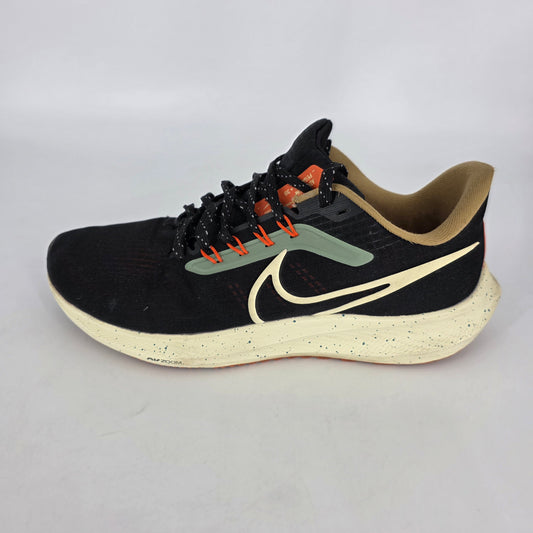 Nike Air Zoom Pegasus 39 - Black White Orange (UK9) [NO BOX]