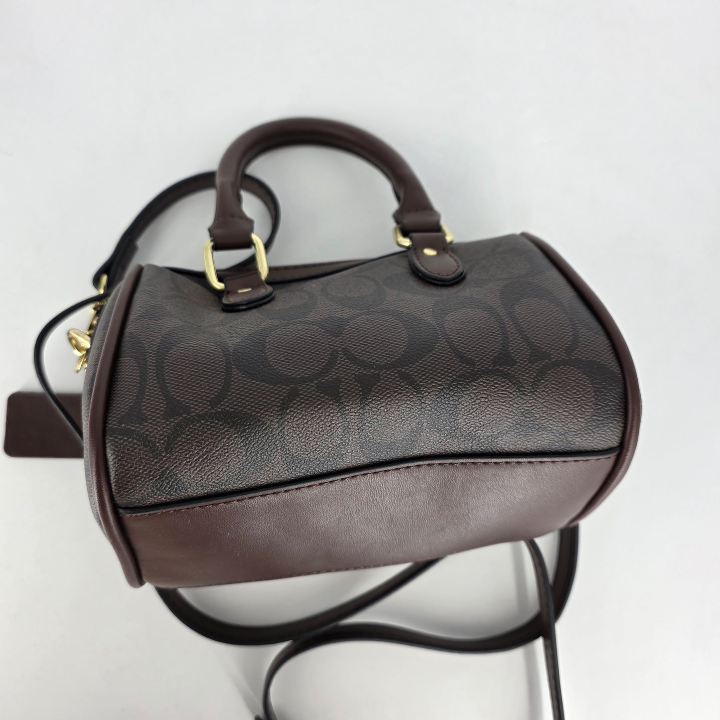 Coach Mini Rowan Satchel - Brown