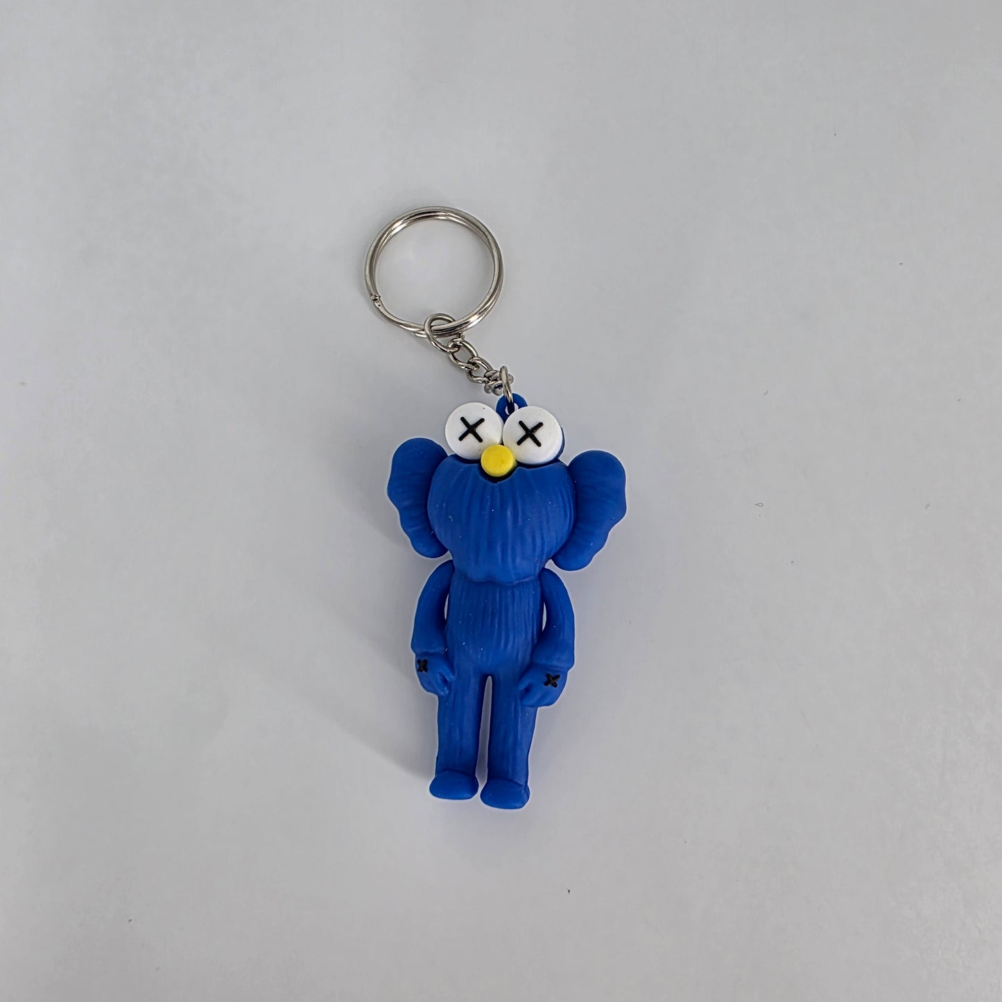 Romela Keychain KAWS Sesame Street Blue – Silicone