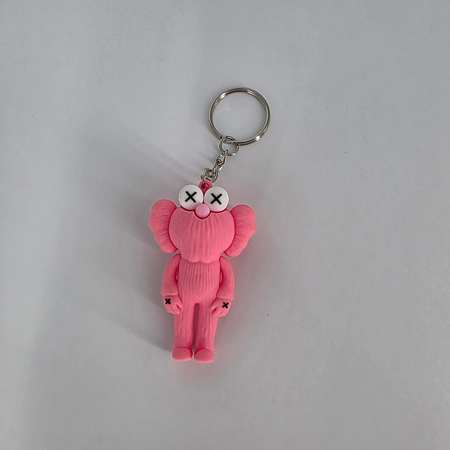 Romela Keychain KAWS Sesame Street Pink – Silicone