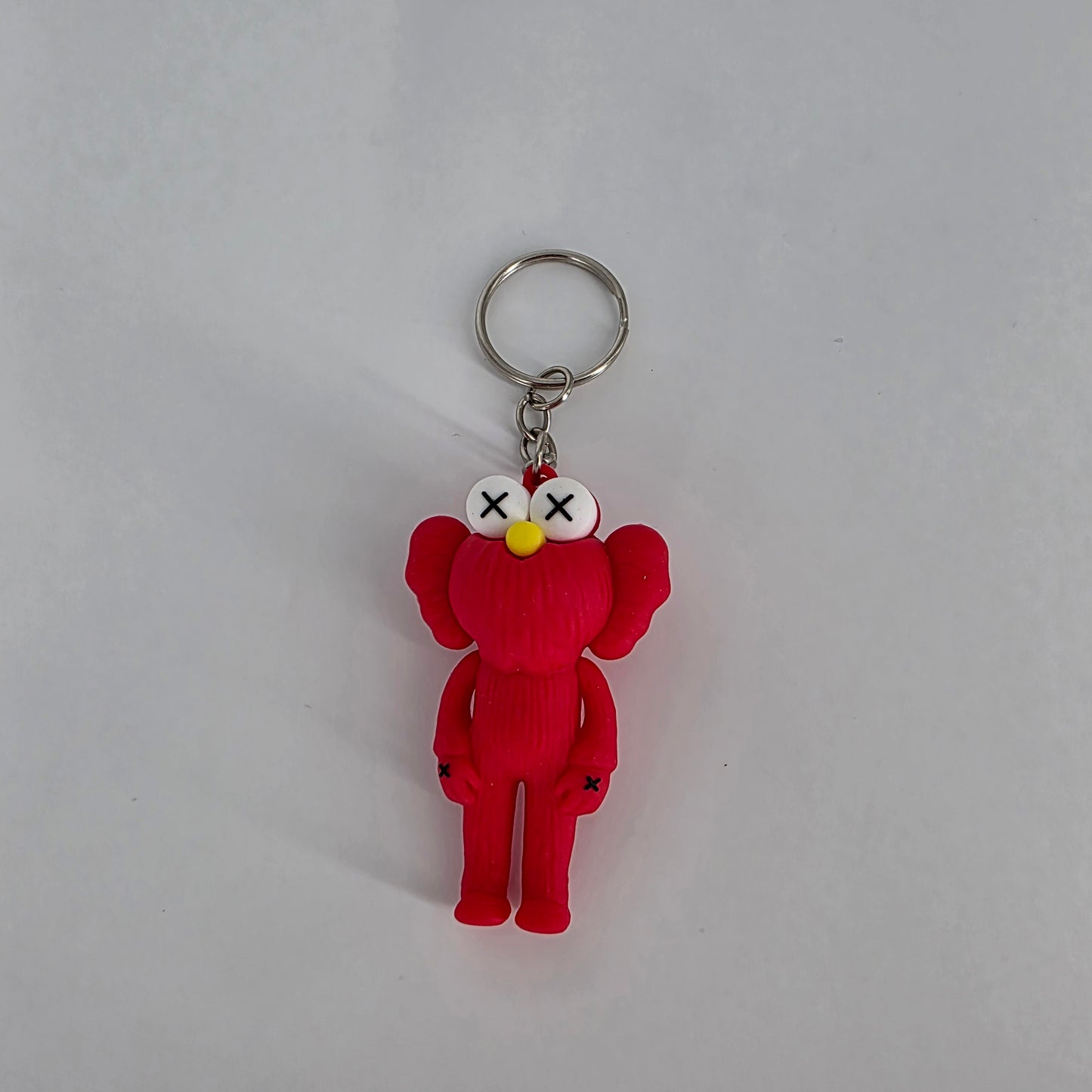 Romela Keychain KAWS Sesame Street Red – Silicone