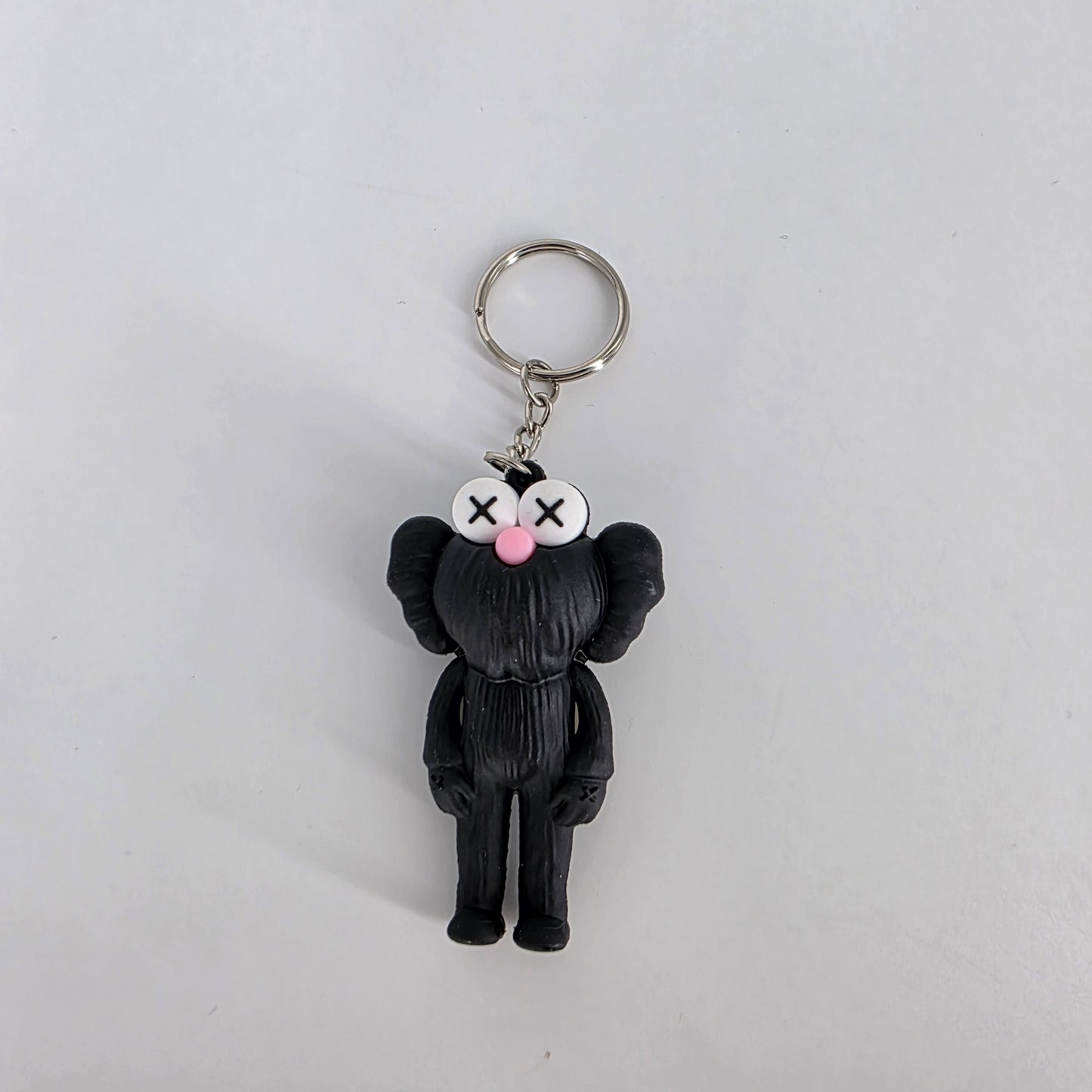 Romela Keychain KAWS Sesame Street Black – Silicone