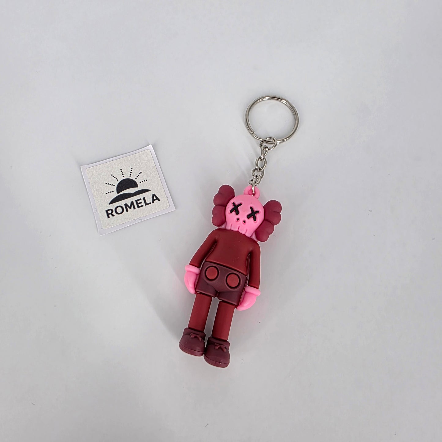 Romela Keychain KAWS Companion Red – Silicone