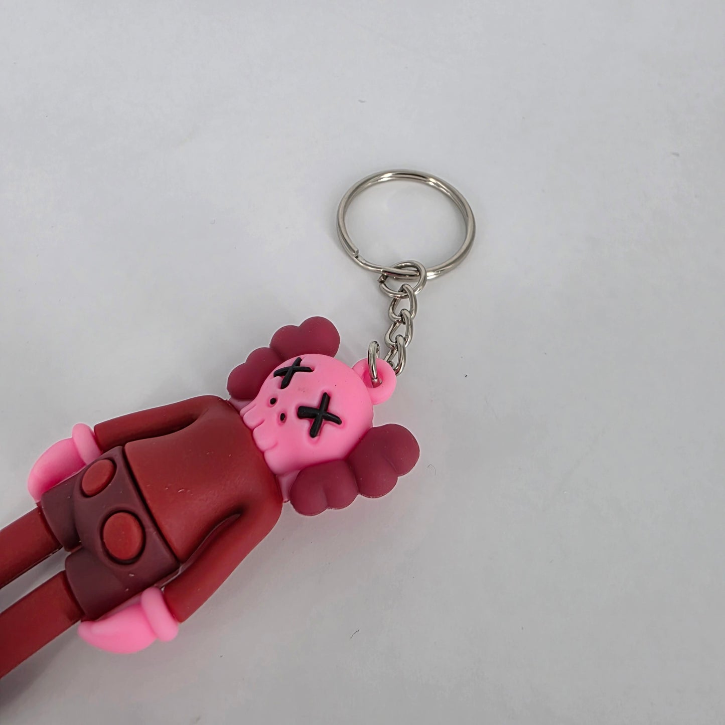 Romela Keychain KAWS Companion Red – Silicone