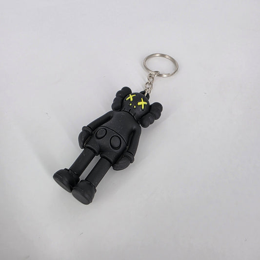 Romela Keychain KAWS Companion Black – Silicone
