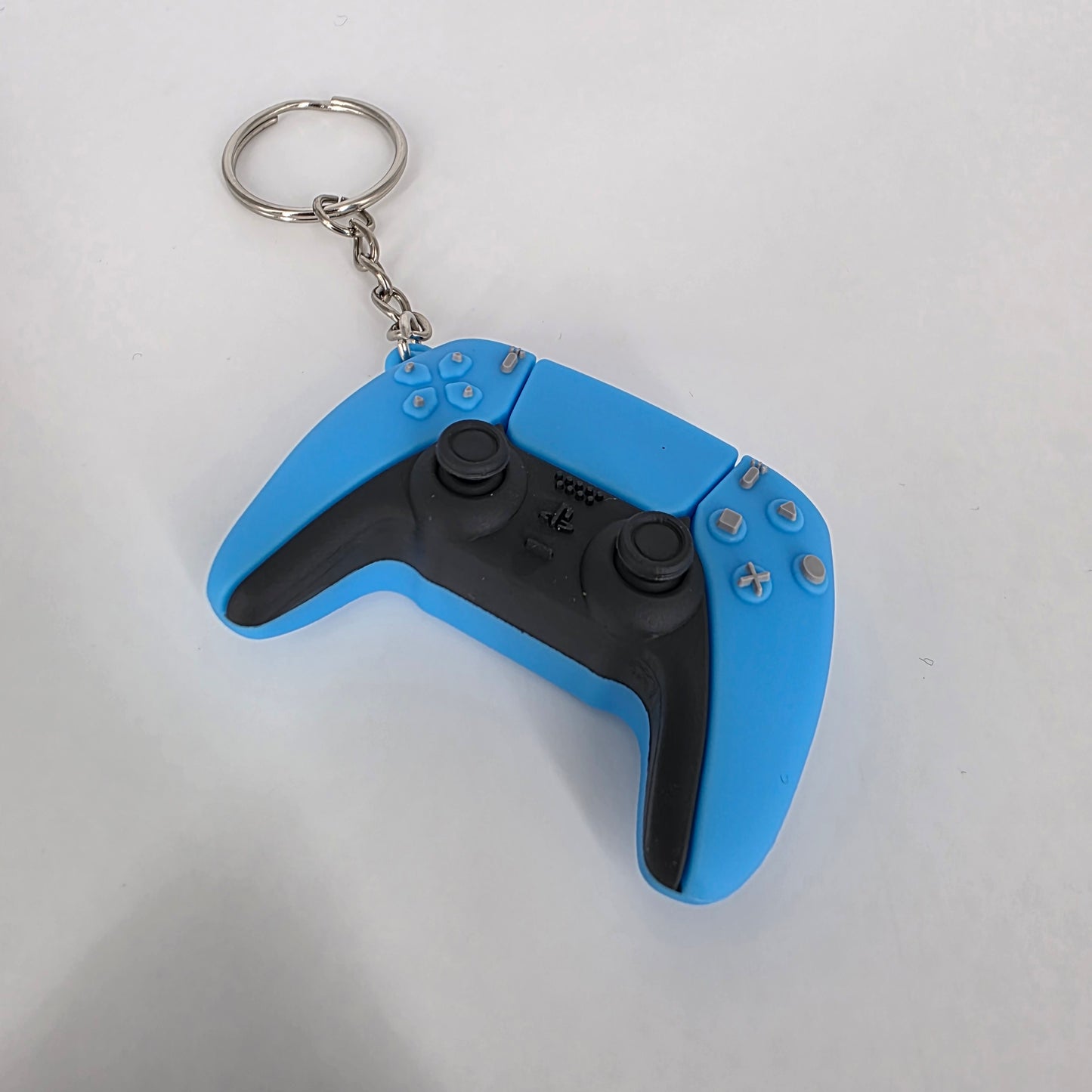 Romela Keychain PS5 Controller Blue – Silicone