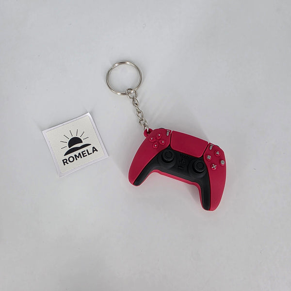 Romela Keychain PS5 Controller Red – Silicone