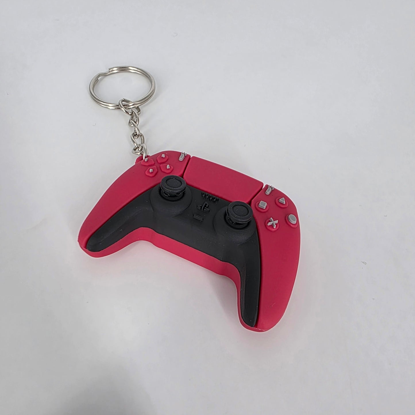 Romela Keychain PS5 Controller Red – Silicone