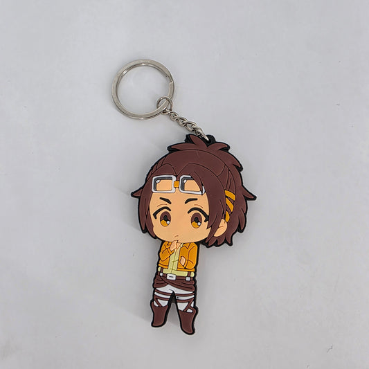 Romela Keychain Attack on Titan Hange – Silicone