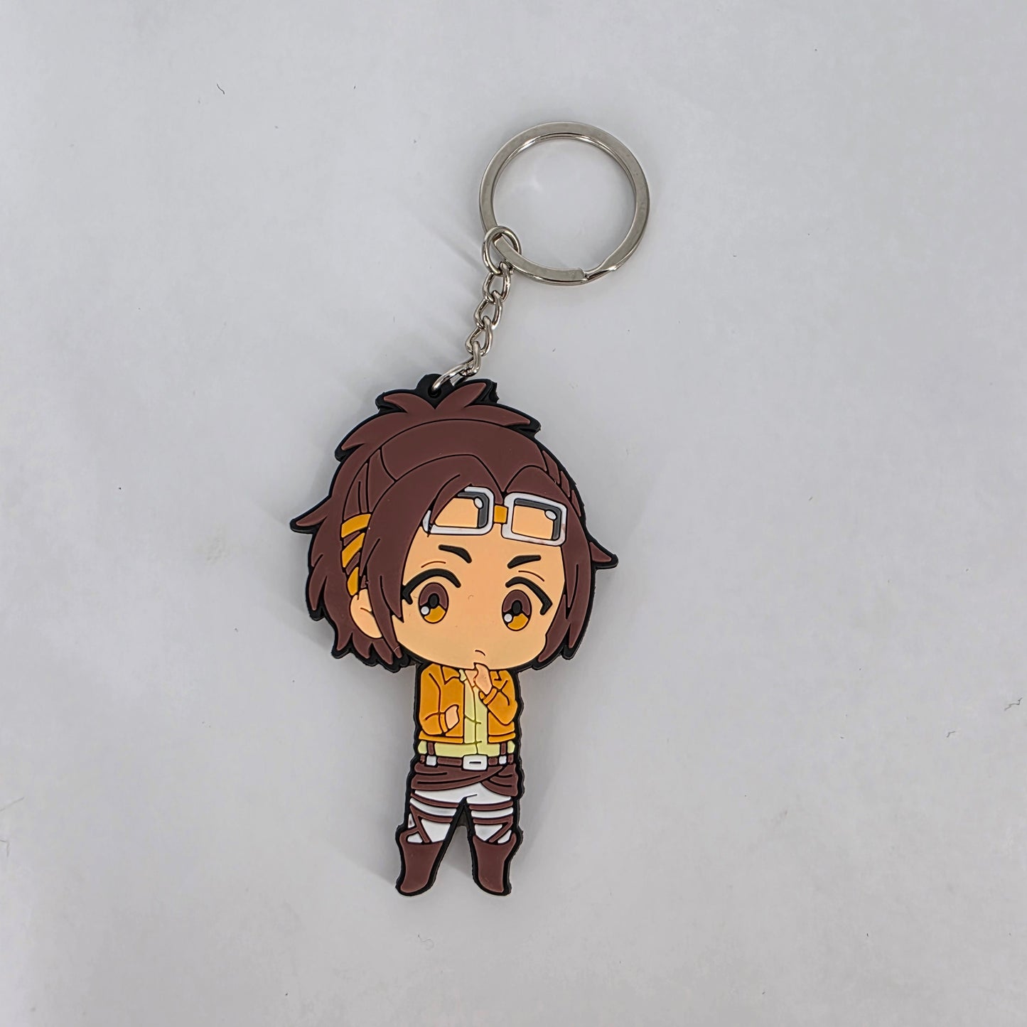 Romela Keychain Attack on Titan Hange – Silicone