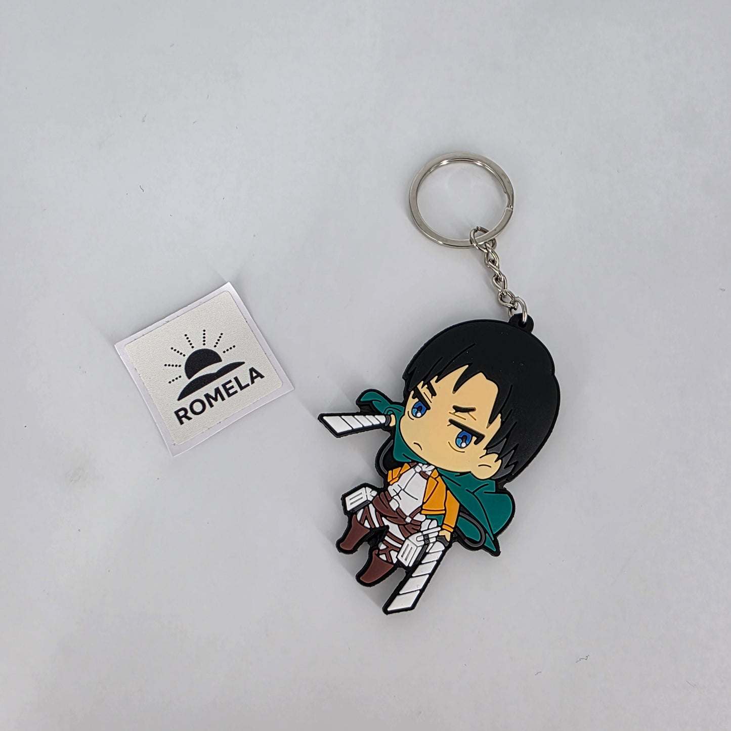 Romela Keychain Attack on Titan Levi – Silicone