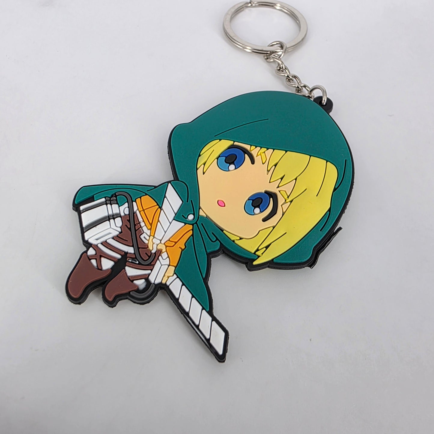Romela Keychain Attack on Titan Armin – Silicone