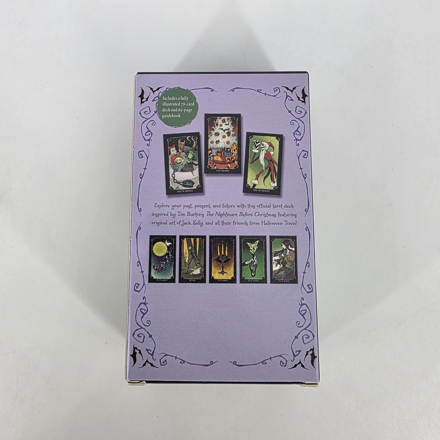 Tim Burton’s The Nightmare Before Christmas Tarot Deck & Guidebook (Large Deck – 9cm x 14.5cm)
