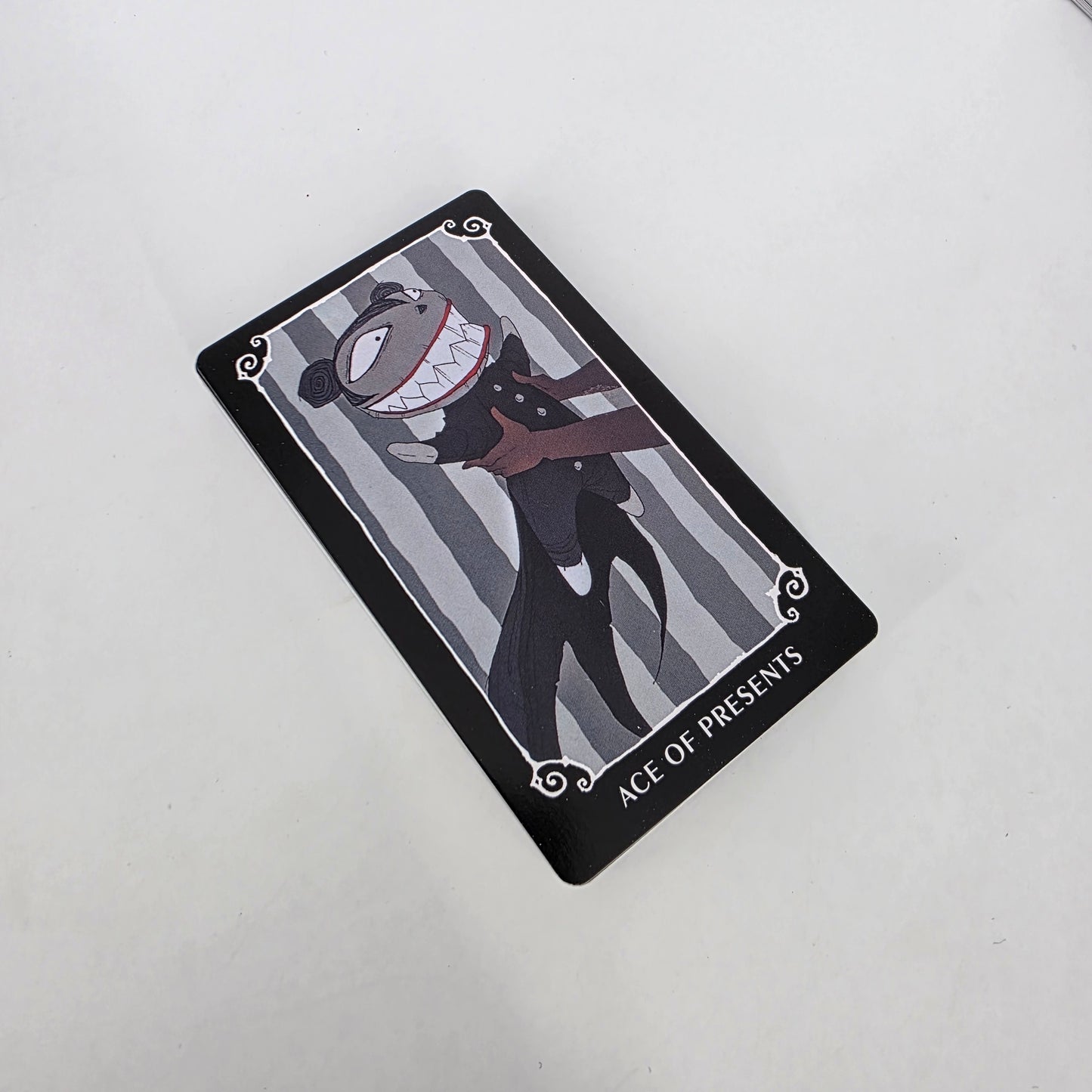 Tim Burton’s The Nightmare Before Christmas Tarot Deck & Guidebook (Large Deck – 9cm x 14.5cm)