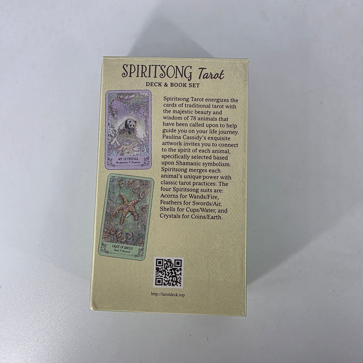 SpiritSong Tarot Deck (Standard Deck – 7cm x 12cm)