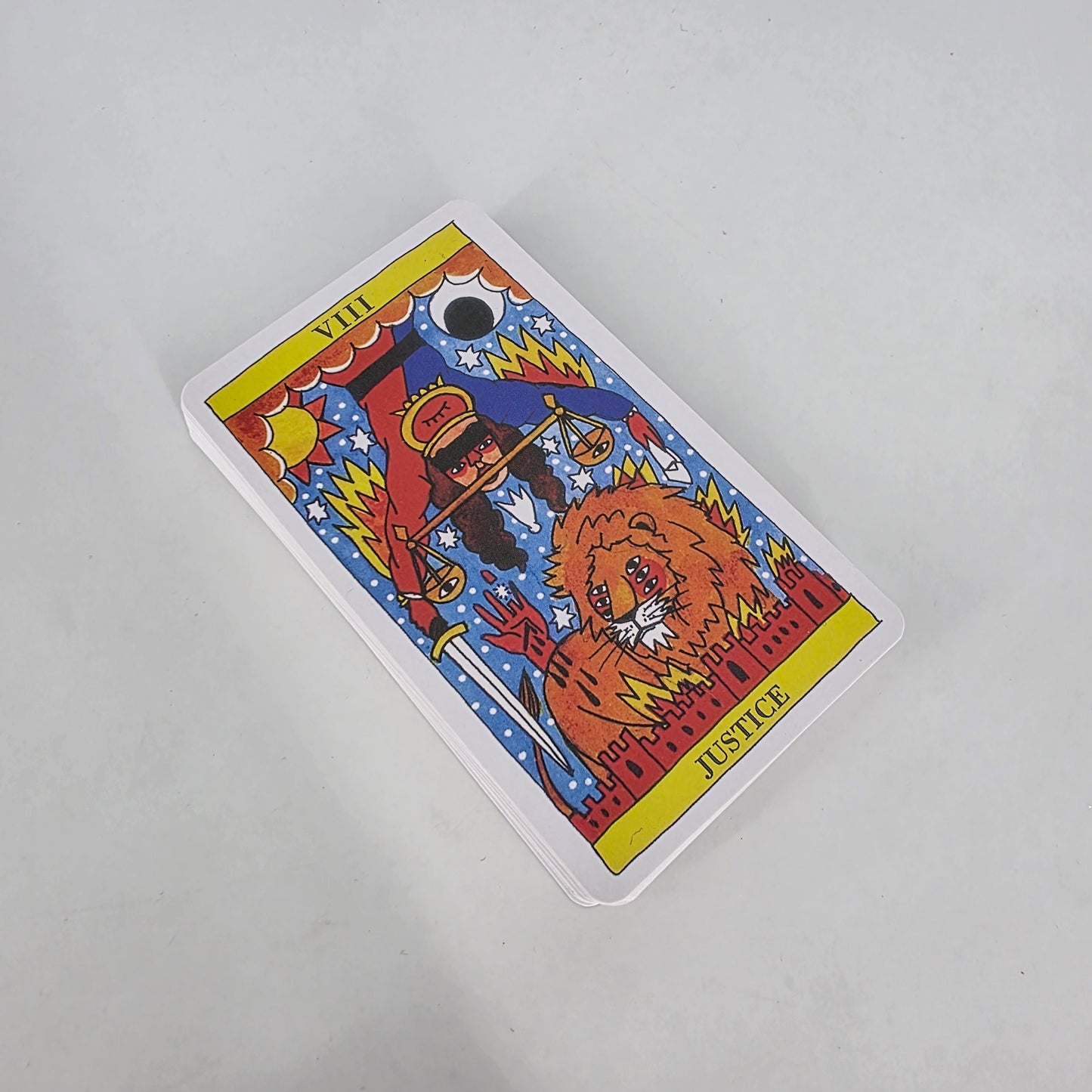 Tarot Del Fuego Tarot Deck (Standard Deck – 7cm x 12cm)
